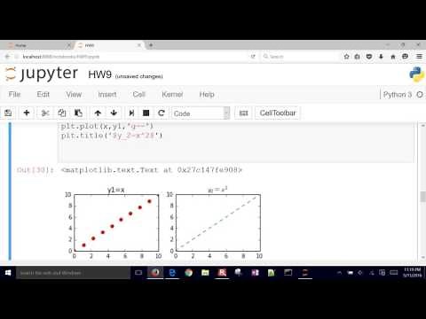 Subplots with Matplotlib in Python