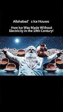 Allahabad’s Ice Pits: How Indians Made Ice Without Electricity in the 1800s! #BarfKhane