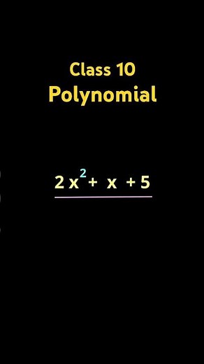 What is a Polynomial? | Easy Explanation for Class 9 & 10 Maths | Algebra Basics