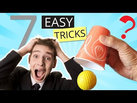 7 Easy Magic Tricks That Anyone Can Do at Home - Learn These Tricks for Beginners