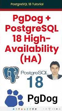 PgDog + PostgreSQL 18 High-Availability (HA) on Ubuntu 24.04 LTS #pgdog #postgresql18 #postgresql