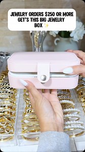🚨 NEW FREE JEWELRY BOX ALERT! 💖✨ For a limited time, when you place an order of $250 or more, you’ll receive a GORGEOUS, spacious jewelry box—FREE! 💎✨ This isn’t just any jewelry box it’s spacious, beautiful, and designed to keep your favorite pieces organized! Perfect for stud earrings, necklaces, rings, and more! 🛍️ Hurry while supplies last! Add to your cart now and claim your FREE jewelry box before they’re gone! 🔥🎁 ( no code needed ). | Asmr Packaging