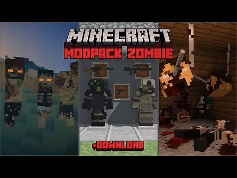 O Melhor Modpack de Apocalipse Zumbi para o Minecraft!