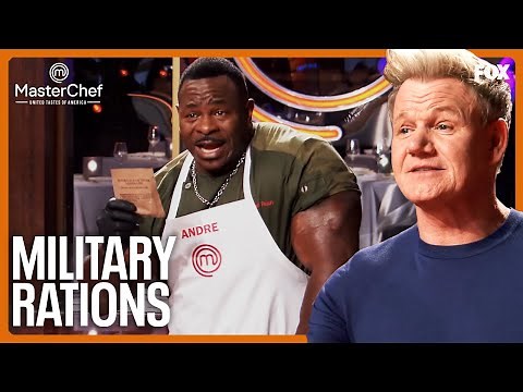 How To Create An Elevated Military Ration Dish (ft. Chef Andre Rush) | MasterChef