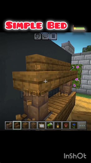 Simple Bed Design in Minecraft 🛏️✨ (Easy Build)