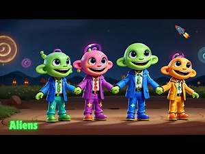 Alien Dance Song | Special Aliens Song for Kids | Kidsjourney