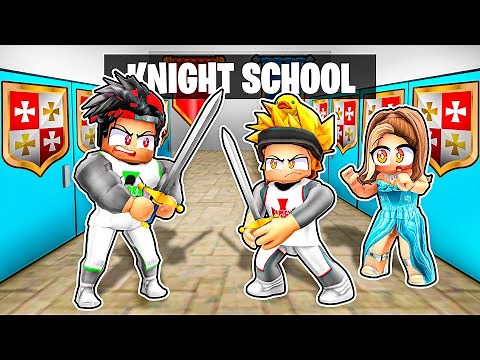 First Day at KNIGHT SCHOOL in Brookhaven RP!!