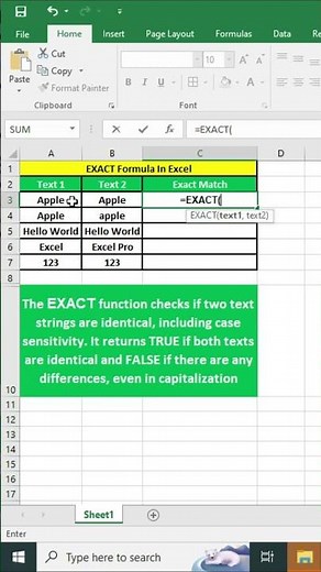 How to Compare Two Columns in Excel for Matches & Differences