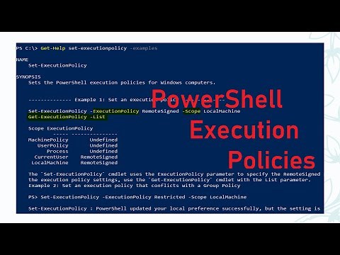 PowerShell Execution policy