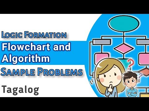 FLOWCHART AND ALGORITHM SAMPLE PROBLEMS TAGALOG | Beginners Guide 2020