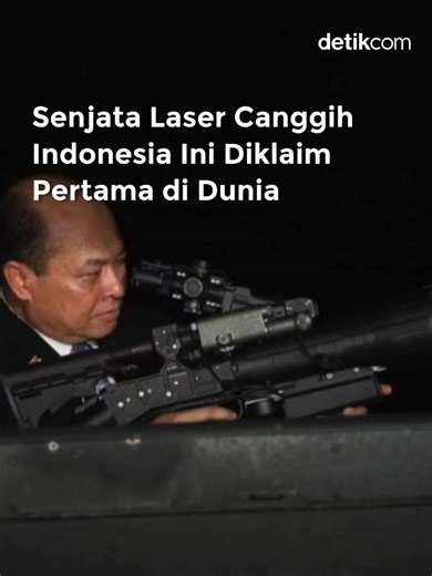 Senjata Laser Portabel Pertama di Dunia dari PT PAL Indonesia