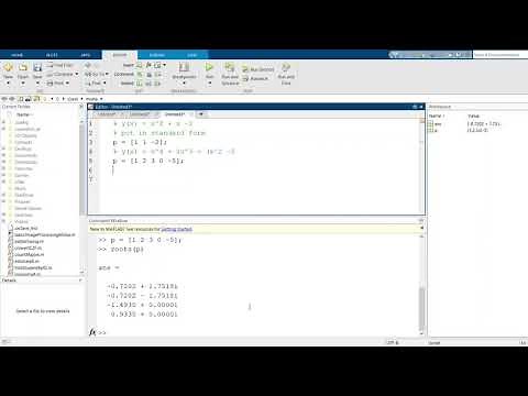 Root-Finding in MATLAB