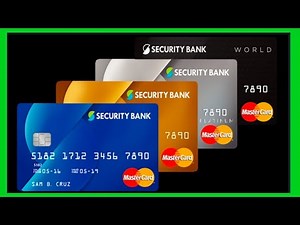 SECURITY BANK CREDIT CARD || PLATINUM CREDIT LEMIT UPDATE!