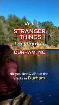 STRANGER THINGS locations in Durham, NC. #durhamnc #strangerthings