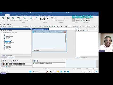 Create Data model in Erwin Data Modeler!