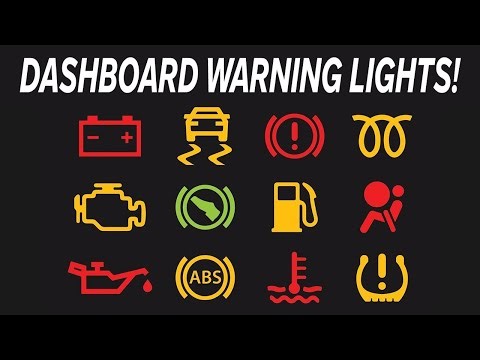 Every Dashboard Warning Light In Your Car Explained!