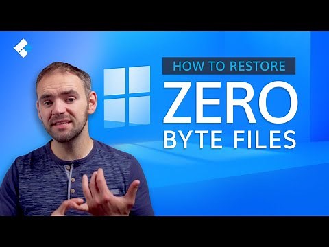 Files Become 0 Bytes | How to Restore Zero Byte Files in Windows?