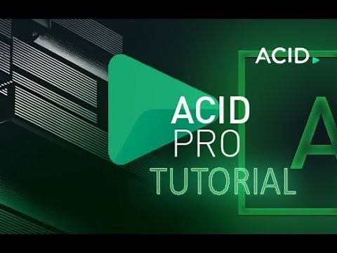 ACID Pro 8 - Tutorial for Beginners [COMPLETE] - 16 MINS!
