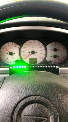 Arduino RPM shift light Neopixel LED