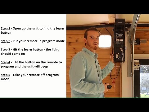 How To Program Your LiftMaster 893Max Garage Door Remote