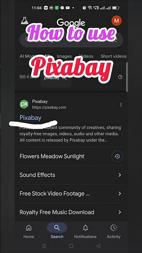 how to use pixabay 🤑ll copyright free music and images downloader#pixabay#copyrightfree music