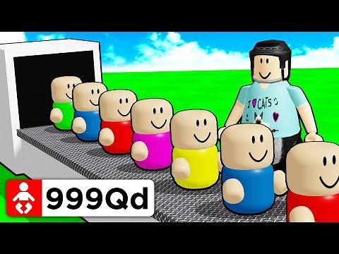 I got INFINITE BABIES in Roblox Daycare Tycoon..