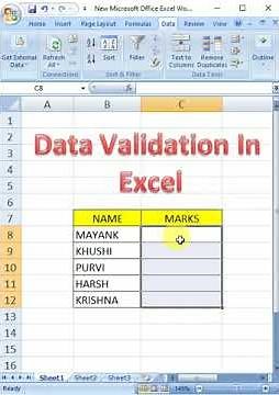 Excel Data Validation: How to Ensure Accuracy and Consistency in Your Spreadsheet