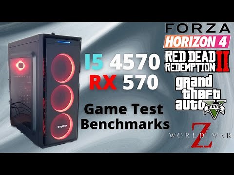 I5 4570 & RX 570 Game Test - Benchmarks
