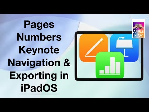 Master Navigation & Export in iPadOS (Pages, Numbers & Keynote Tutorial)