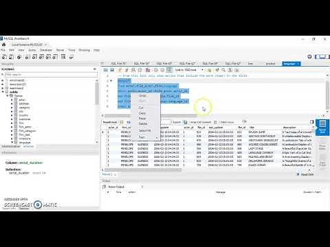 MySql Workbench View Joins and the use of Like in select statement
