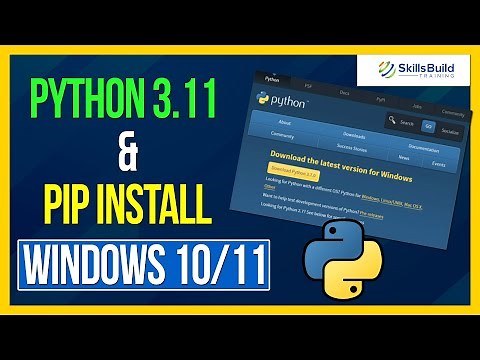 Python 3.11 and PIP Installation Guide: Step-by-Step Tutorial for Windows 10/11