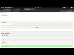 Python online compiler made with Django