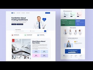 Build A Medical HealthCare Website Using HTML CSS And JavaScript