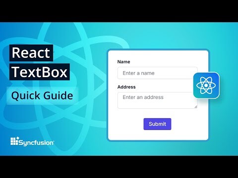 React TextBox: The Ultimate Feature Walkthrough