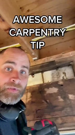 700K views · 4.8K reactions | Awesome Carpentry Tip! #carpentry #DIY #fyp #carpenter #contractor #wood #tips #tricks #tools #renovation | Benderhomes | Facebook