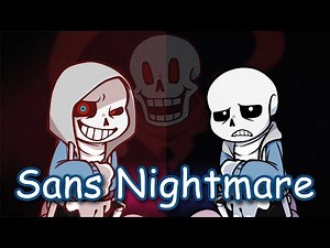 FNF Sans Nightmare Phantasm but It's Sans and Dust Sans Cover