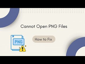 Cannot Open PNG Files on Windows 10/11 -- Here is the Fix