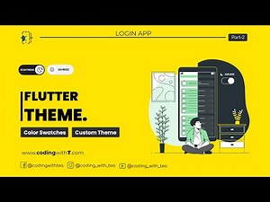 How to Setup a Custom Theme in Flutter for a Light and Dark Theme - 2025