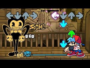 FNF: VS BENDY █ Friday Night Funkin' – A Funky Night at joey Drew studios █