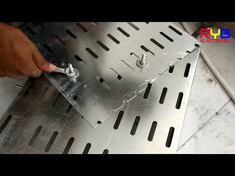 How to Install cable tray Practical Skills