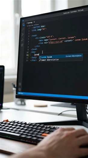 html and css tutorial for beginners | dummy content lorem #htmltutorial #csstutorial #tamil #shorts