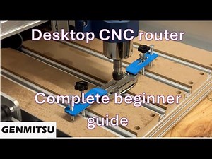 Complete Beginner CNC router tutorial Genmitsu PROverXL 4030 V2