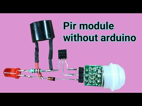 Simple pir sensor circuit without arduino | JLC PCB