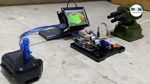 Arduino-Powered Missile System Uses Ultrasound To Aim