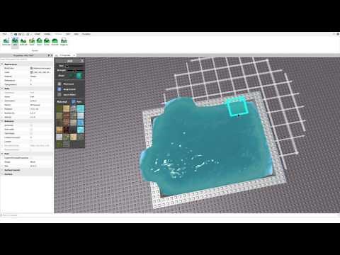 How to make water on Roblox Studio using no scripts!!!