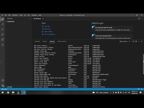 How to create a WF (Windows Forms) Project in Visual Studio Code
