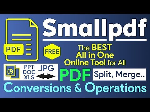 Smallpdf | FREE, All in One, Online Tool for PDF Conversions & Operations | PDF Converter