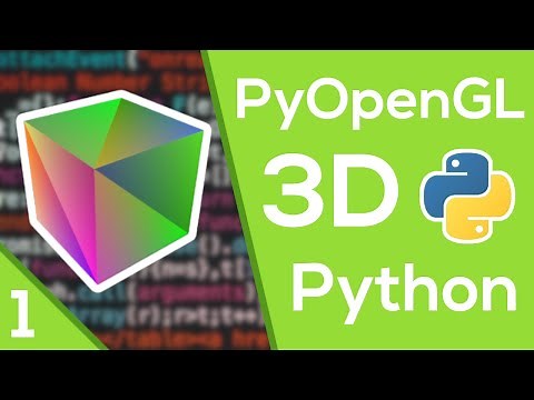 Python 3D Rendering - PyOpenGL Tutorial