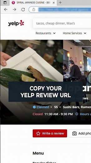 How to Easily Create a QR Code for Your Yelp Review 💁‍♀️