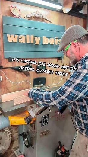 STOP the planer snipe... Follow this!